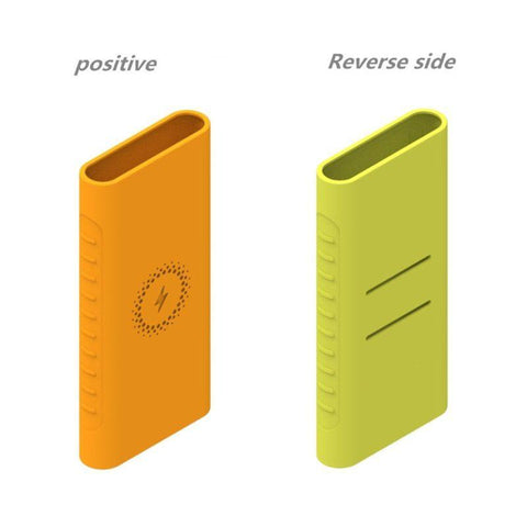 New Silicone Protector Case For xiao mi powerbank 10000mAh PLM11ZM Wireless Powerbank-PA00451-Veeddydropshipping