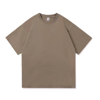 Summer Short Sleeve Men's T-shirt New Fashion Solid Loose O-Neck T-shirt-Veeddydropshipping