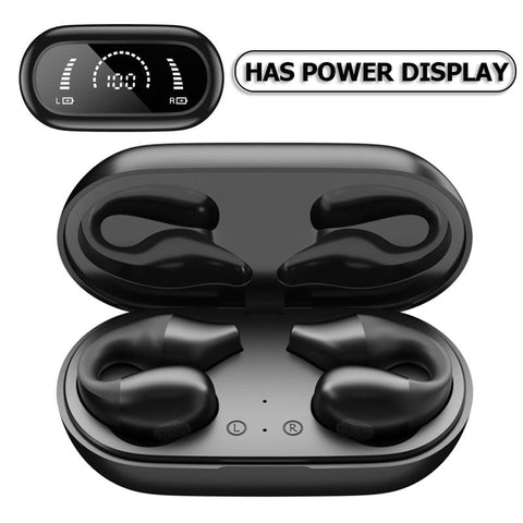 TWS Wireless Headphones Bluetooth 5.2 Bone Conduction Earphones Earclip -CE01038-Veeddydropshipping