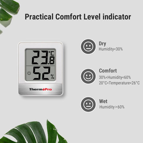 Thermometer Hygrometer Indoor Weather Station-HA00982-Veeddydropshipping