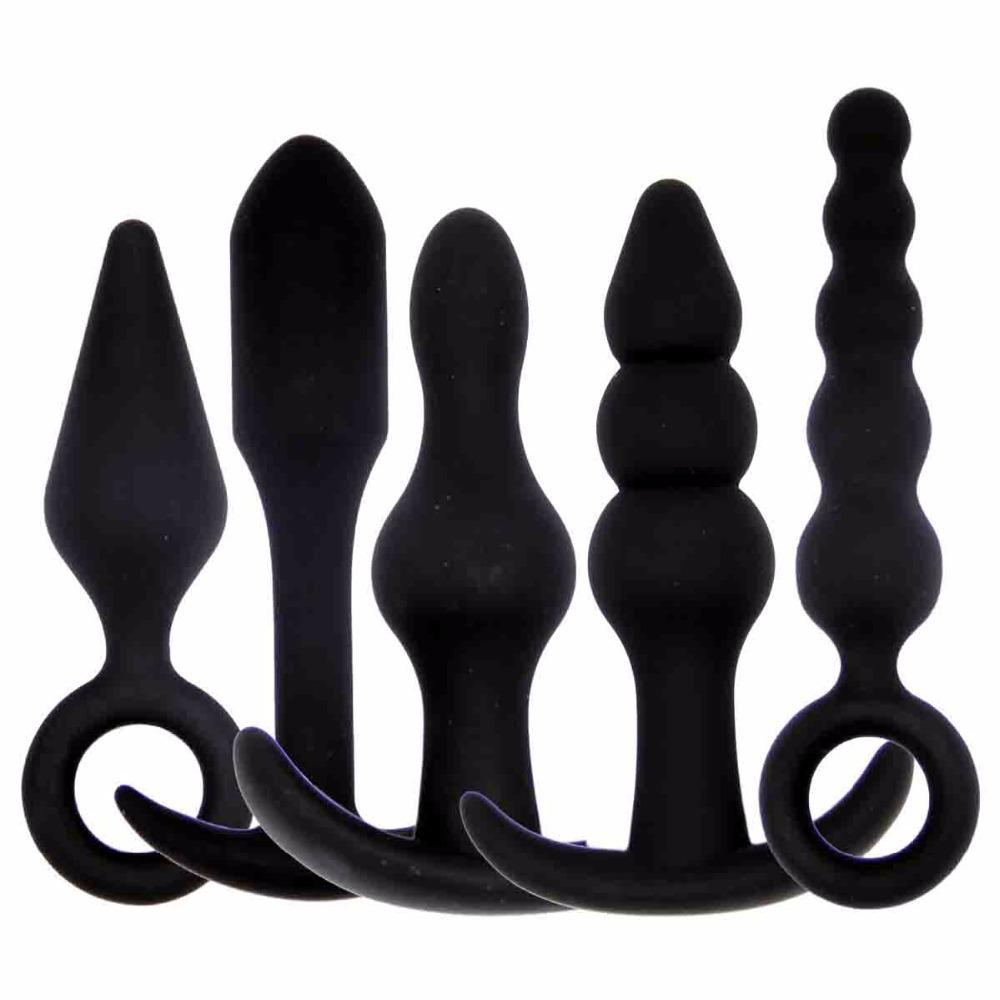 Silicone Anal Plug Butt Plug Open Expander Dildo Prostate Massager Anal Dilator -BH01309-Veeddydropshipping