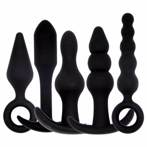 Silicone Anal Plug Butt Plug Open Expander Dildo Prostate Massager Anal Dilator -BH01309-Veeddydropshipping