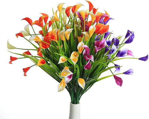 Artificial Flowers Calla Fake Flowers-HA00691-Veeddydropshipping