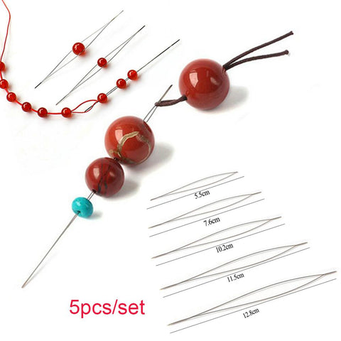 Beading Needles Pins Open Curved Needle-HA00136-Veeddydropshipping
