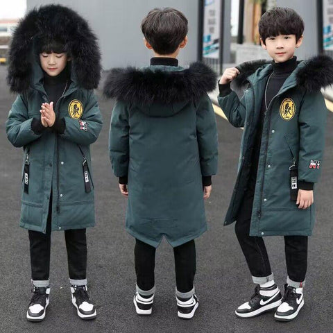 Big Boys Coat Autumn Winter Warm Kids Jackets-Veeddydropshipping