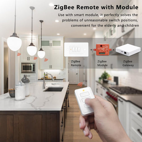 ZigBee 3.0 Wireless 12 Push Button Remote Tuya Scene Automation Control-TI01116-Veeddydropshipping
