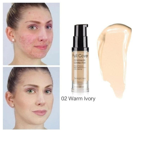 Full Cover Liquid Concealer Cream Foundation-BH00617-Veeddydropshipping