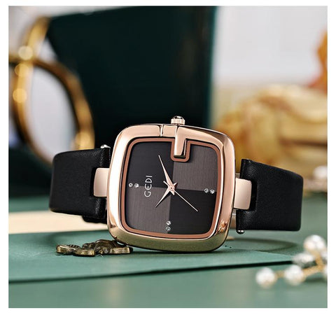 Sqaure Watches Simple Fashion Quartz Wrist Clock-JW01000-Veeddydropshipping