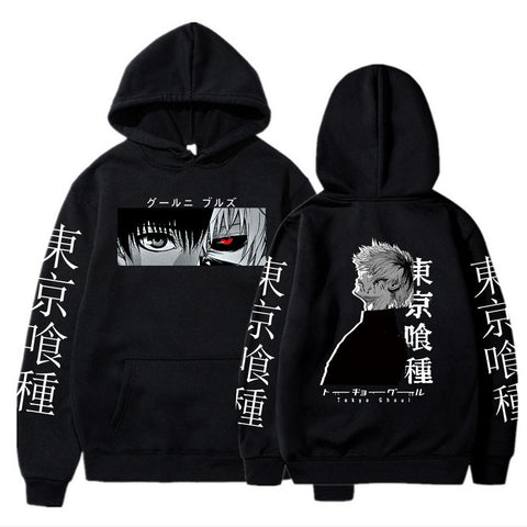 Tokyo Ghoul Anime Hoodie Pullovers Sweatshirts Ken Kaneki-Veeddydropshipping