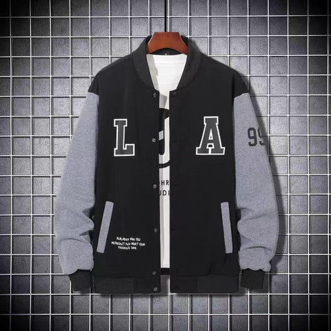 Colorblock Bomber Jacket Without Tee-Veeddydropshipping