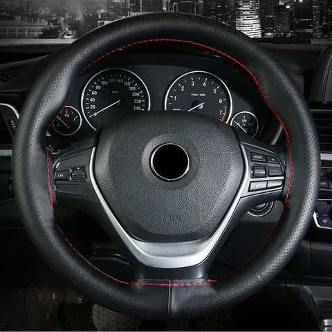 Braid Soft Artificial Leather Car Covers Car With Needle-AM01472-Veeddydropshipping