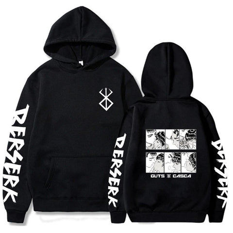 Japanese Anime Graphic Harajuku Gothic Hoody Men-MF00318-Veeddydropshipping