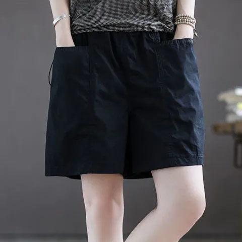 shorts women loose wide-leg high waist-WF00631-Veeddydropshipping
