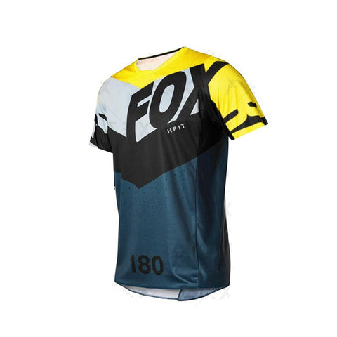 summer long-sleeved downhill hpit FOX mountain bike cycling jersey breathable-OS01196-Veeddydropshipping