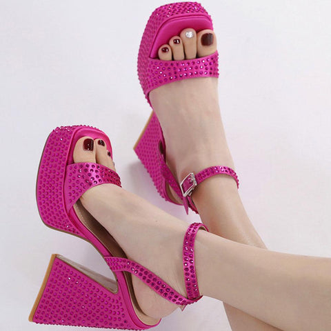 Rosyred Platform Shoes Trendy Chic Summer Sandals High-BS00991-Veeddydropshipping