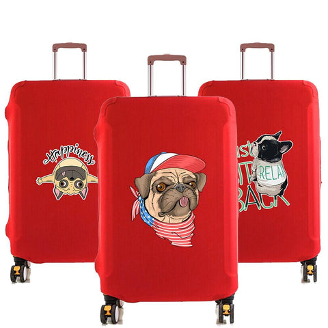 Dog Series Travel Accessories Elastic Luggage Dust Cover Apply-BS00750-Veeddydropshipping