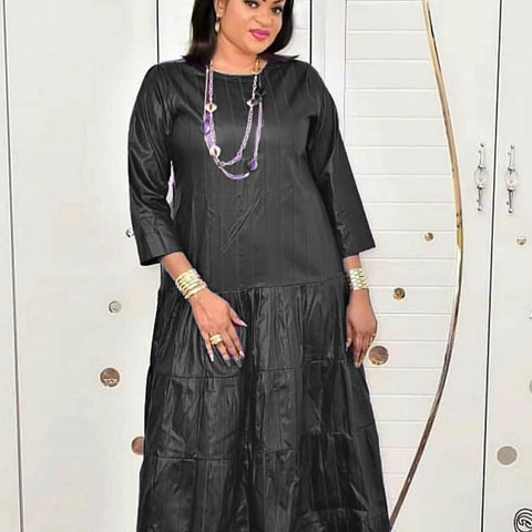 African Women Turkey Dresses Long Sleeve-WF01693-Veeddydropshipping