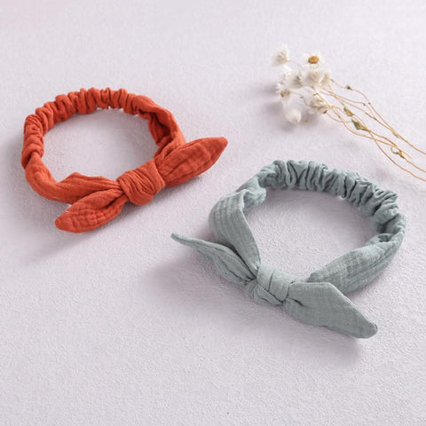 Baby Elastic Hair Bands Girl Headband Cotton Linen Kids Headwear-TB00444-Veeddydropshipping