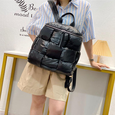 Backpacks Down Computer Backpack Autumn Winter Style Korean-BS00349-Veeddydropshipping