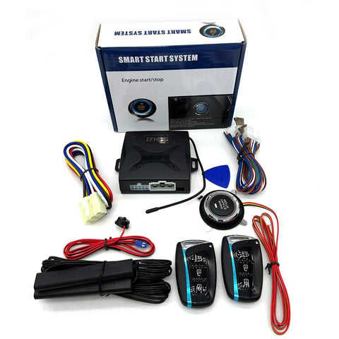 auto start stop keyless entry system engine start alarm system-AM00580-Veeddydropshipping
