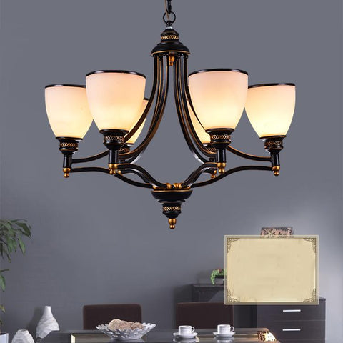 Chandelier Glass Shades Metal Lamp-TI00410-Veeddydropshipping