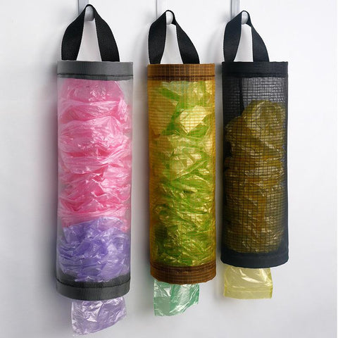 Grocery Wall Mount Plastic Bag Holder-HA00930-Veeddydropshipping