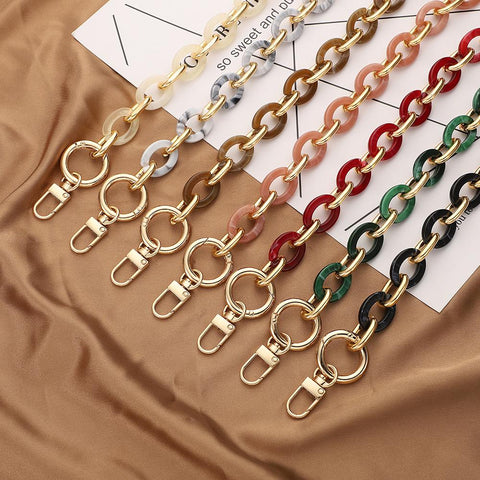 Bag Accessories Colourful Women&#39;s Resin Chain chain of bags-BS00688-Veeddydropshipping