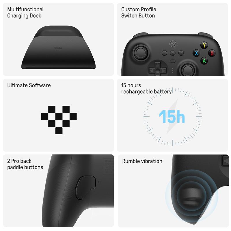 Wireless Gaming Controller with Charging Dock-Veeddydropshipping