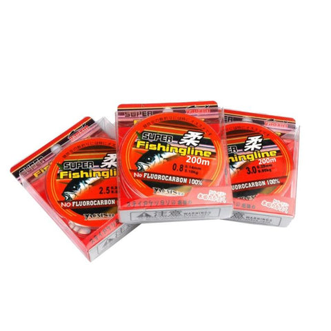 200M Nylon Fluorocarbon Fishing Main Line High Strength Freshwater Saltwater -OS00476-Veeddydropshipping