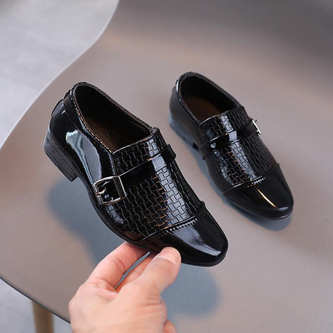 Boys Leather Shoes 2022 Spring Autumn Kids Performance-TB00104-Veeddydropshipping