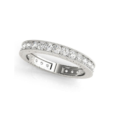 Wedding Bands 925 Sterling Silver Ring For Women  -JW00557-Veeddydropshipping