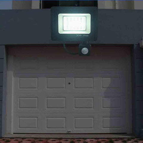 30W 50W 100W 150W Human body induction floodlight home garden garage-TI00879-Veeddydropshipping