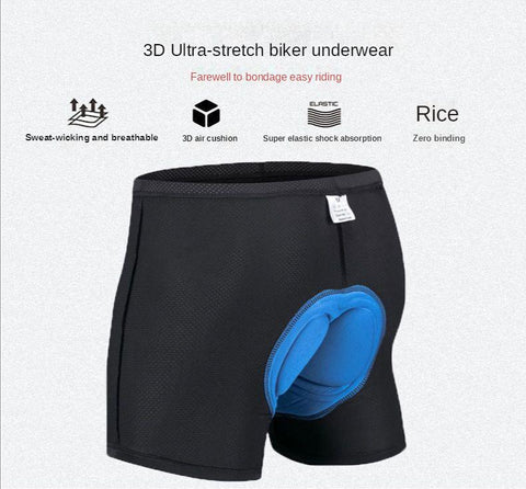 2022 Unisex Black Bicycle Cycling Shorts Solid Cosplay Comfortable Underwear -OS00882-Veeddydropshipping