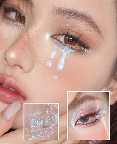 Water Light Diamond Glitter Liquid Highlighter Polarized-BH00600-Veeddydropshipping