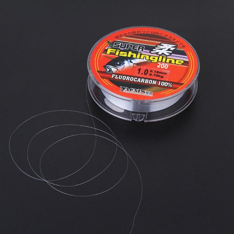 200M Nylon Fluorocarbon Fishing Main Line High Strength Freshwater Saltwater -OS00476-Veeddydropshipping