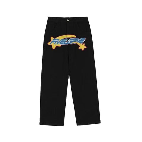 American style street small straight loose high street-MF00516-Veeddydropshipping