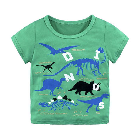 Children T-shirt 1-6Y Casual Fashion Summer Toddler Baby Boys T-shirt-TB01124-Veeddydropshipping