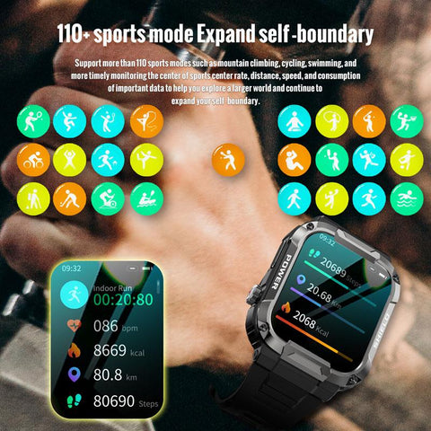 Smart Watch Men For Android Ios Watches Waterproof-JW01029-Veeddydropshipping