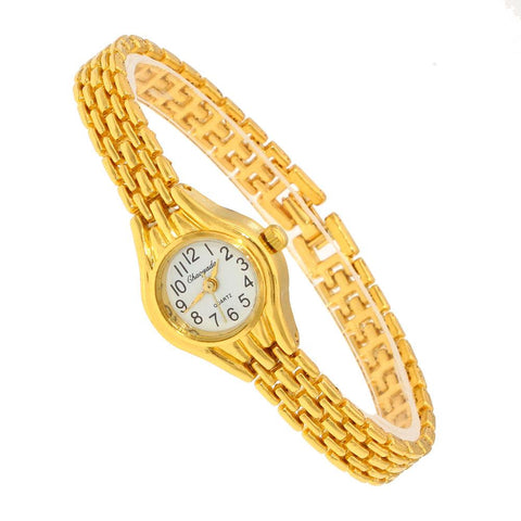 Watch Golden Small Dial Quartz leisure Watch Popular Wristwatch-JW01084-Veeddydropshipping