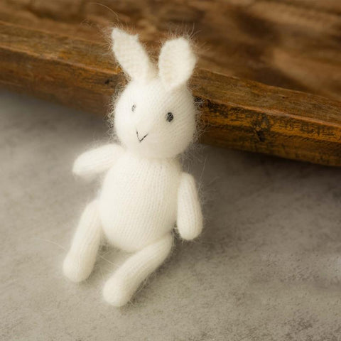 Newborn Photography Props Bunny Doll Knitted Mohair Cartoon Rabbit Doll Toy-TB00792-Veeddydropshipping