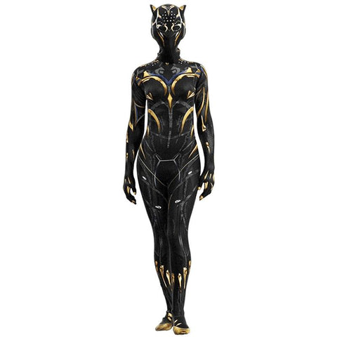 Wakanda Superhero Cosplay Costume Jumpsuit-WF01473-Veeddydropshipping