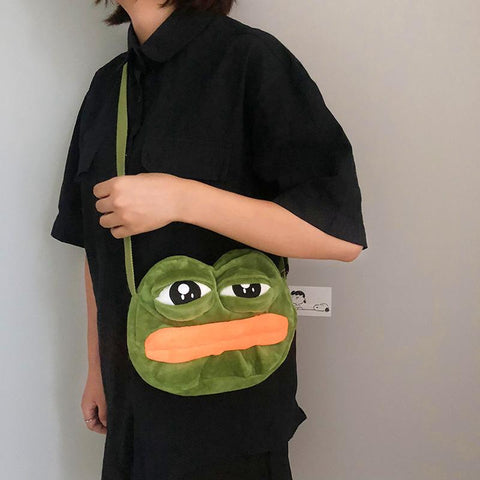 bag female new personality fashion plush messenger-BS00166-Veeddydropshipping