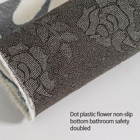 Bath Mats Non Slip Bathroom Mat Plush Area-HA00557-Veeddydropshipping