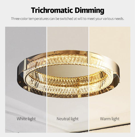 Modern Luxury Crystal Ceiling Lamp-TI00275-Veeddydropshipping
