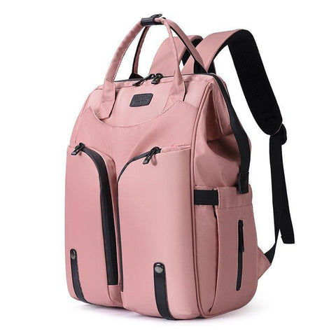 Multifunction Ladies Waterproof Shoulder Backpack Large Capacity Mommy-BS00033-Veeddydropshipping