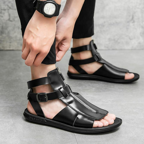 Bare Sandals Open-toed Beach Slippers Comfortable-BS01527-Veeddydropshipping