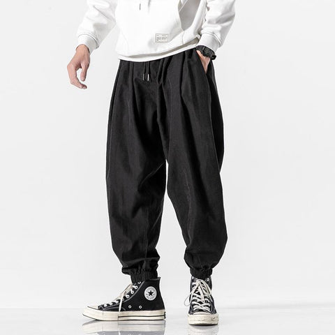 Hip Hop Streetwear Fashion Jogger Harem Trousers-Veeddydropshipping