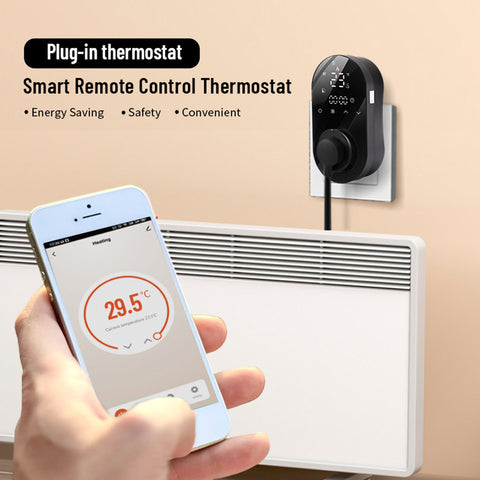16A WiFi Digital Thermostat Outlet Plug Smartlife App Control Socket Temperature-TI01054-Veeddydropshipping