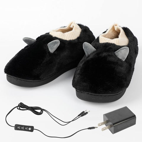 Shoes Plush Warm Electric Slippers Feet Adjustable-BS01228-Veeddydropshipping