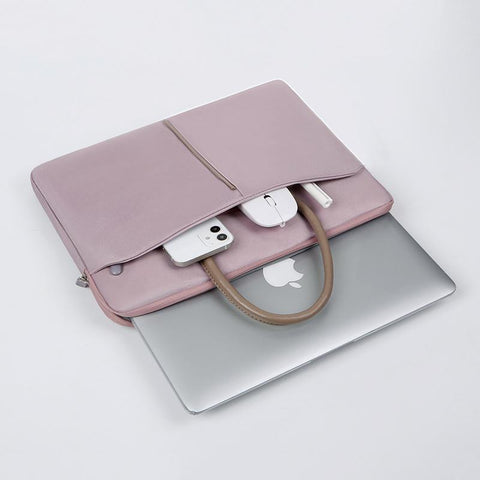 Waterproof Portable Briefcase for Women Fashion 13 14 15 Inch Laptop-BS00442-Veeddydropshipping